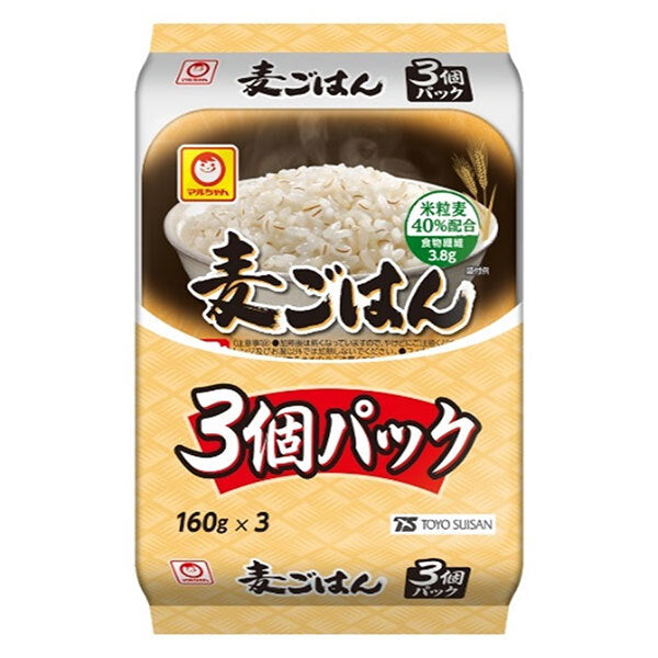 Toyo Suisan Barley Rice 3 pack (160g x 3 pieces) x 8 pieces [Shipped in Japan]