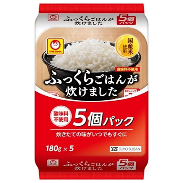 Toyo Suisan Fluffy Rice Cooked 5 Pack (180g x 5 pieces) x 4 pieces [Shipped in Japan]