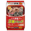 東洋水産 ふっくら赤飯 3個パック (160g×3個)×8個入【日本出荷】