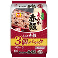 東洋水産 あったか赤飯 3個パック (160g×3個)×8個入【日本出荷】