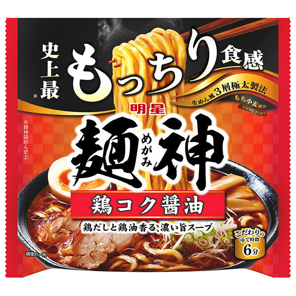 Myojo Foods Mengami Chicken Rich Soy Sauce 115g x 10 pieces [Shipped in Japan]