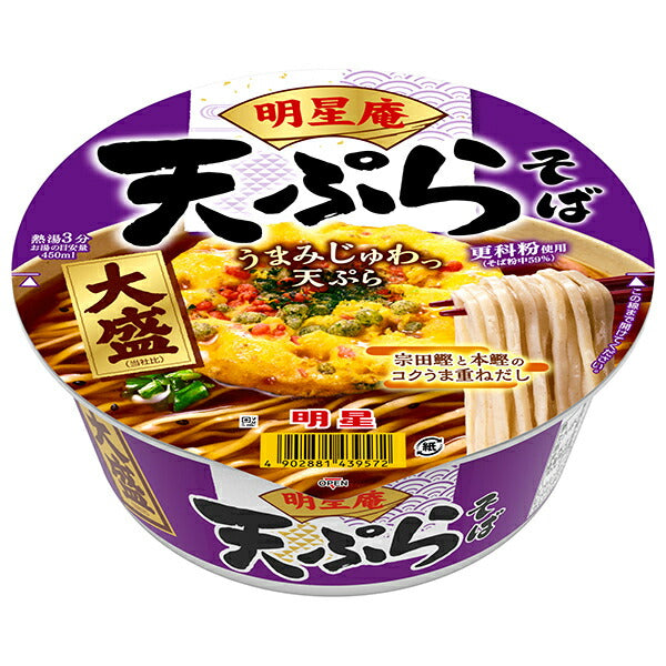 Myojo Foods Myojoan Tempura Soba Large Size 112g x 12 pieces [Shipped in Japan]