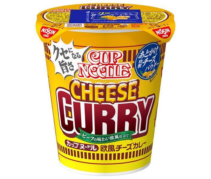 Nissin Foods Cup Noodle European Cheese Curry 85g x 20 pieces [Shipped in Japan]