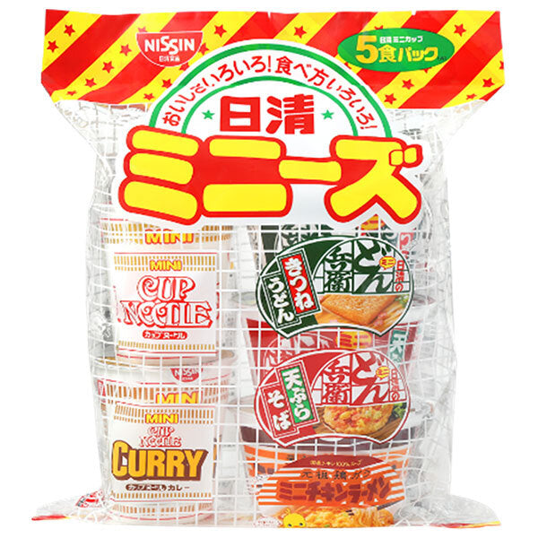 日清食品 日清ミニーズ[西] 205g×6袋入【日本出荷】