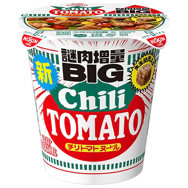 Nissin Foods Cup Noodles Chili Tomato Noodles Big 109g x 12 pieces [Shipped in Japan]