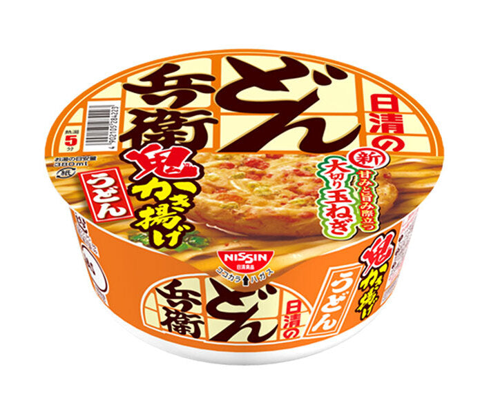 日清食品 日清のどん兵衛 鬼かき揚げうどん 96g×12個入【日本出荷】