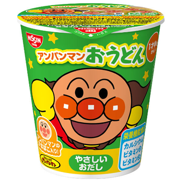 日清食品 アンパンマンおうどん やさしいおだし 32g×15個入【日本出荷】