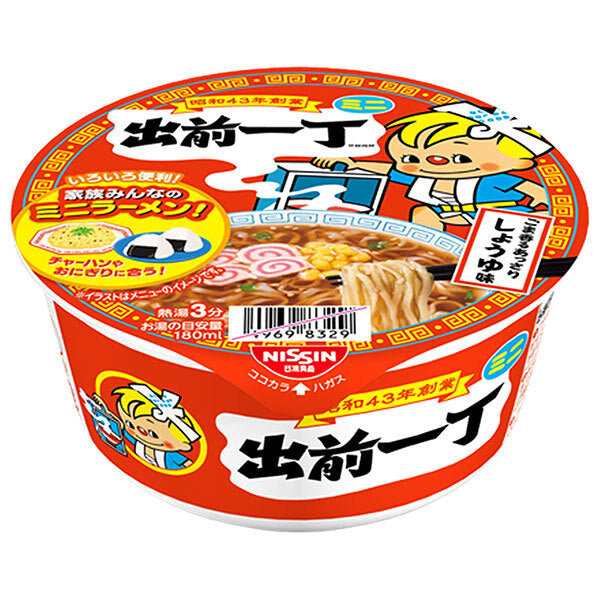 Nissin Foods Demae Iccho Donburi Mini 38g x 24 (12 x 2) pieces [Shipped in Japan]