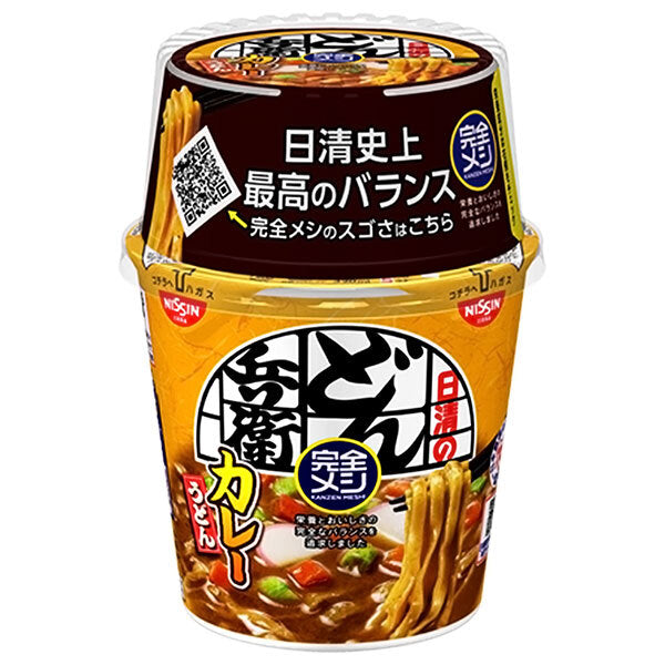Nissin Foods Complete Meshi Nissin Donbei Curry Udon 112g x 6 pieces [Shipped in Japan]