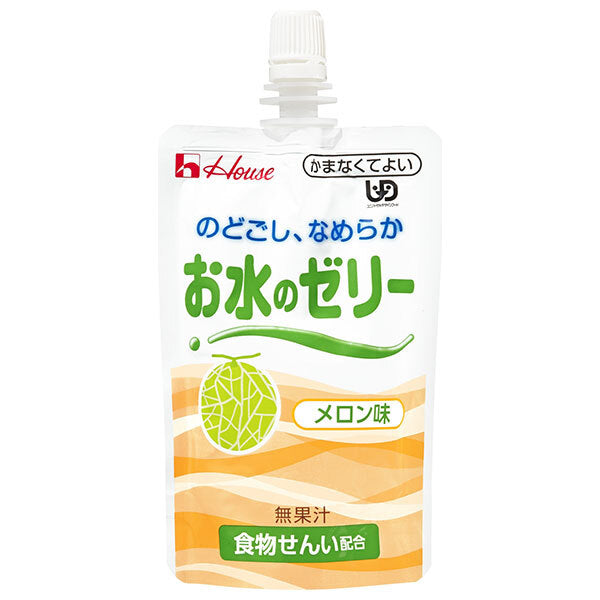 ハウス食品 お水のゼリー メロン味 120g×40本入【日本出荷】