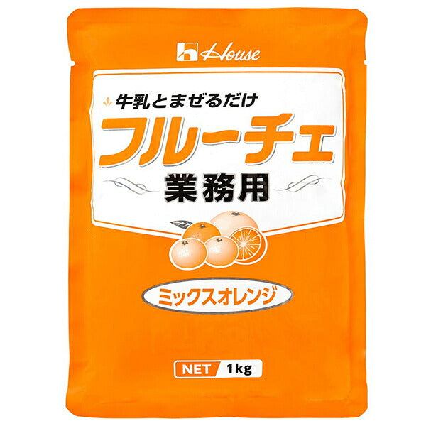 House Foods Commercial Fruce Mixed Orange 1kg x 6 bags [Shipped in Japan]