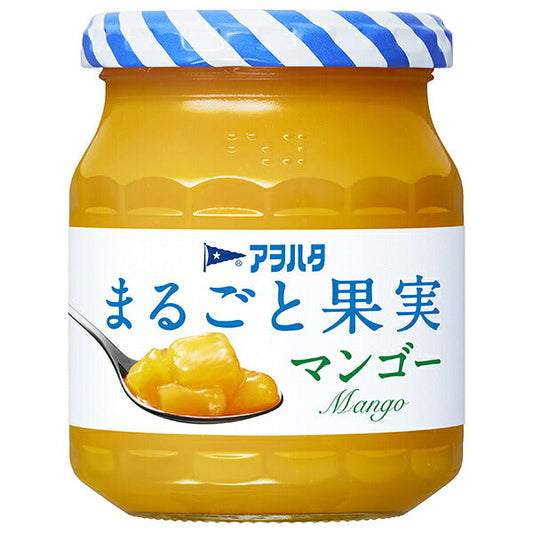 Aohata Whole Fruit Mango 250g jar x 6 pieces [Shipped in Japan]
