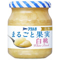Aohata Whole Fruit White Peach 250g bottle x 6 pieces [Shipped in Japan]