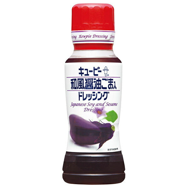 Kewpie Japanese style soy sauce sesame dressing 180ml plastic bottles x 12 bottles [shipped in Japan]
