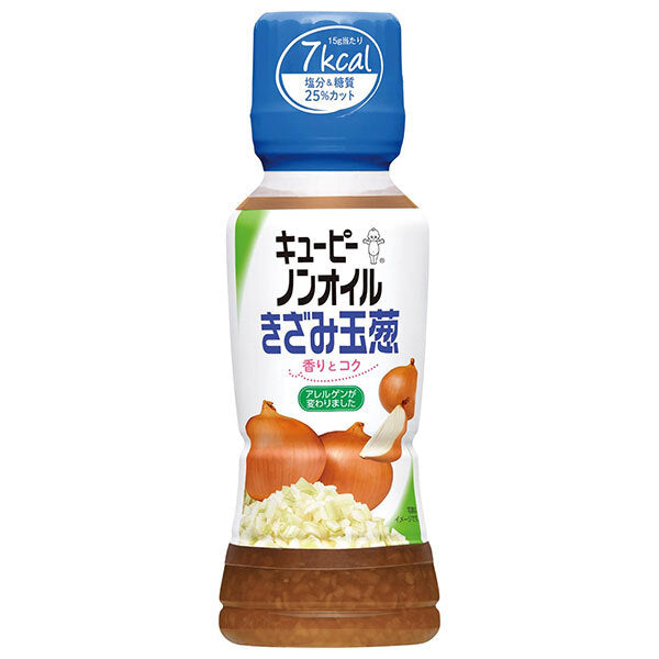 Kewpie non-oil chopped onion 180ml plastic bottle x 12 bottles [shipped in Japan]