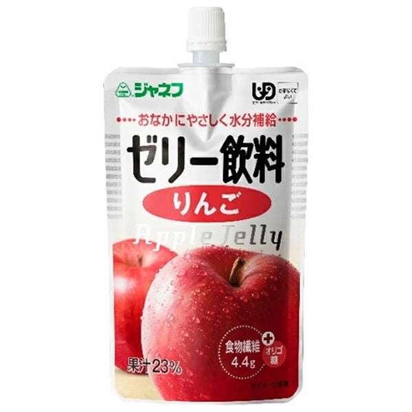 キューピー ジャネフ ゼリー飲料 りんご 100gパウチ×8本入【日本出荷】