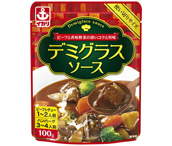 イカリソース デミグラスソース 100g×10本入【日本出荷】