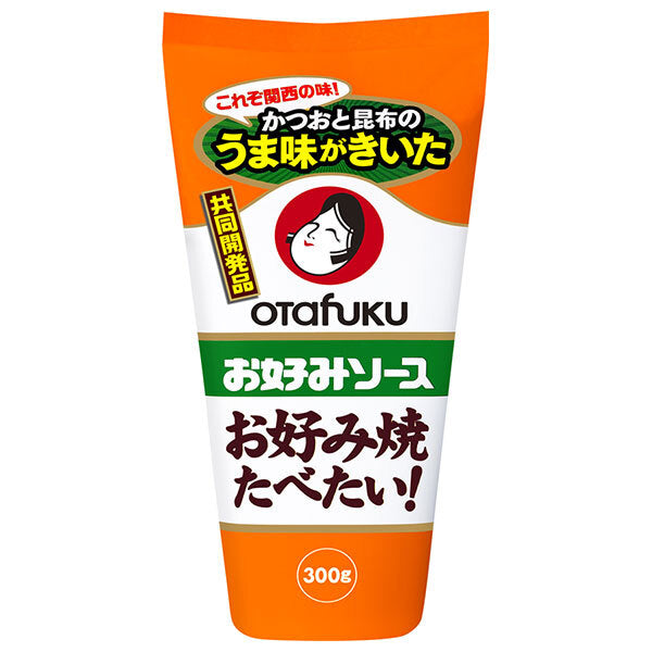 オタフク お好み焼たべたい! お好みソース 300g×12本入【日本出荷】