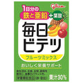 江崎グリコ 毎日ビテツ フルーツミックス 100ml紙パック×15本入【日本出荷】