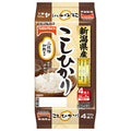 Table Mark Koshihikari from Niigata Prefecture (divided) 4 servings (150g x 2 servings x 2 pieces) x 8 pieces [Shipped in Japan]