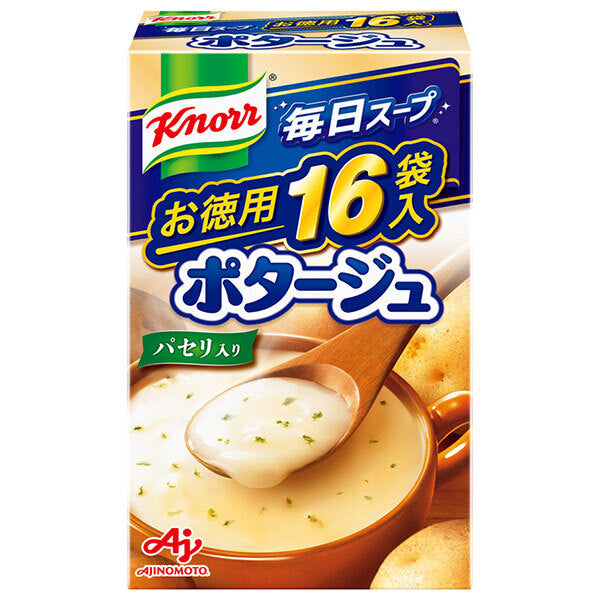 味の素 クノール毎日スープ ポタージュ (15.7g×16袋)×3個入【日本出荷】