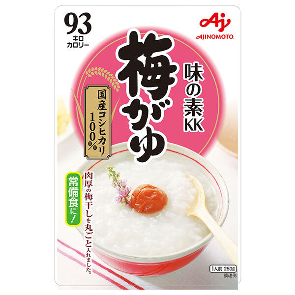 味の素 味の素KKおかゆ 梅がゆ 250gパウチ×27(9×3)袋入【日本出荷】
