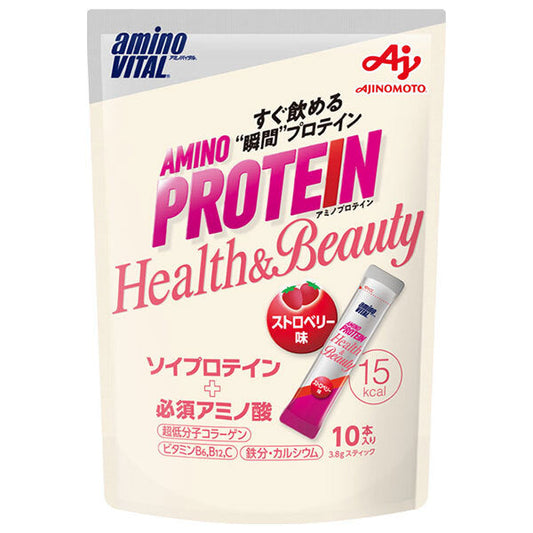 味の素 アミノバイタル アミノプロテイン for woman(フォー ウーマン) 38g(10本入り)×20個入【日本出荷】