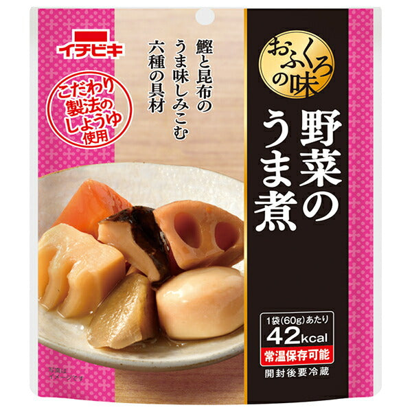 イチビキ おふくろの味 野菜のうま煮 60g×10袋入【日本出荷】