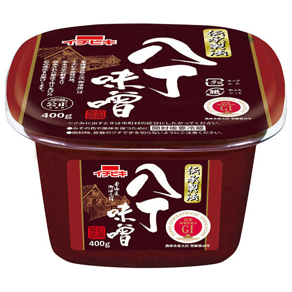 イチビキ 伝承製法 八丁味噌 400g×6個入【日本出荷】