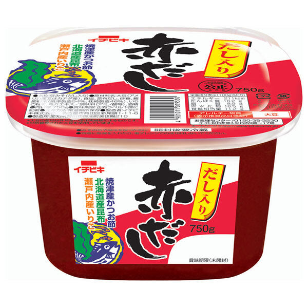 Ichibiki Dashi Red Dashi 750g x 8 pieces [Shipped in Japan]