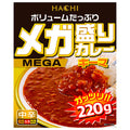 ハチ食品 メガ盛りカレー キーマ 中辛 220g×22袋入【日本出荷】