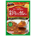 ハチ食品 カレー専門店の彩りのカレー 中辛 200g×30個入【日本出荷】