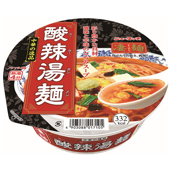 Yamadai New Touch Super Noodles Chinese Specialty Hot and Sour Noodles 111g x 12 pieces [Shipped in Japan]