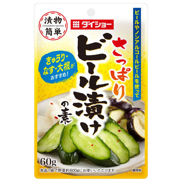 Daisho Refreshing beer pickled ingredients 60g x 40 bags [shipped in Japan]