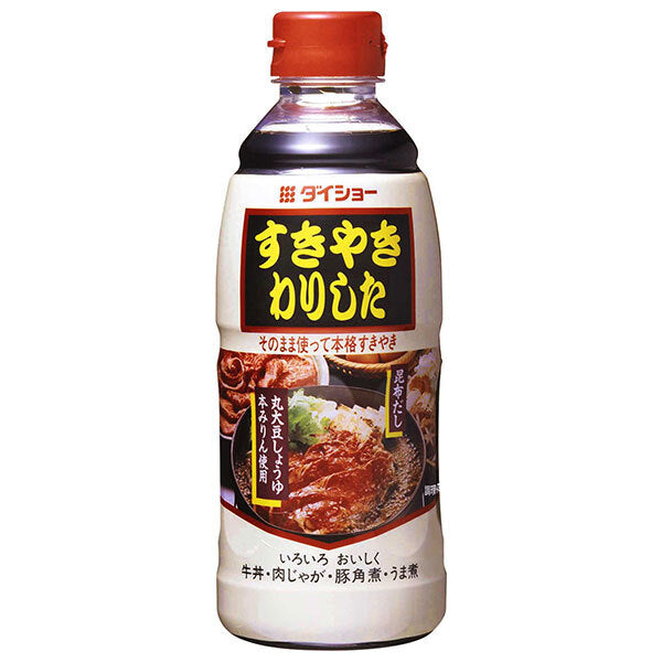 ダイショー すきやきわりした 600g×10本入【日本出荷】
