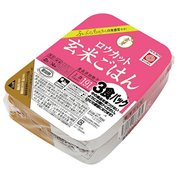 東洋ライス 金芽ロウカット玄米ごはん (150g×3)×8個入【日本出荷】