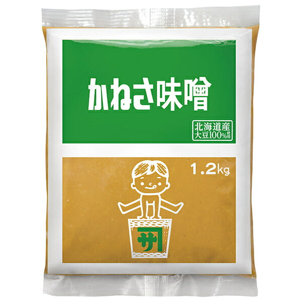 Marukome Kanesa Miso 1.2kg x 8 pieces [shipped in Japan]