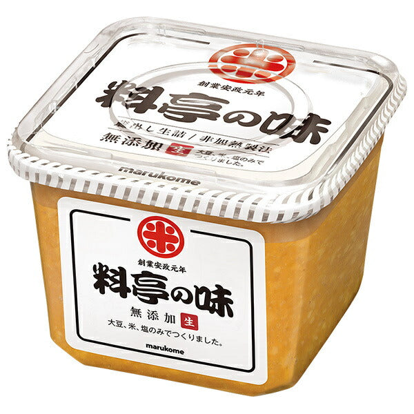 Marukome Restaurant Flavor Raw Miso 650g x 8 pieces [Shipped in Japan]