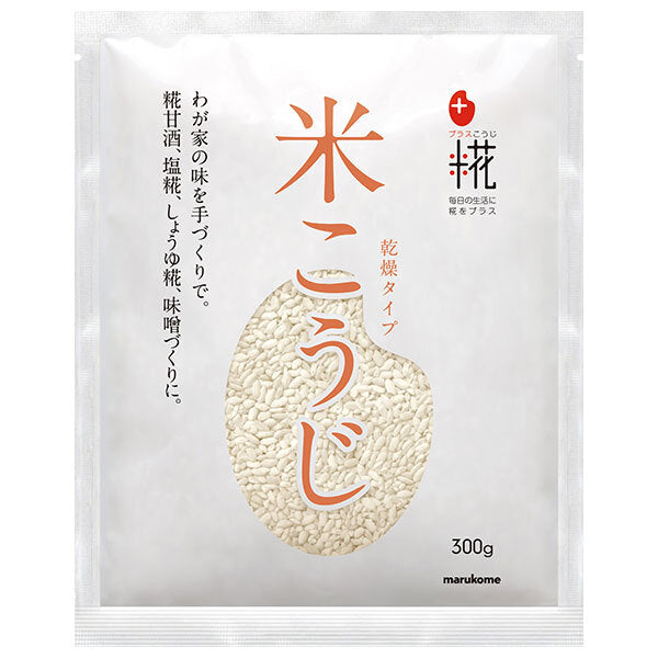 Marukome Plus Koji Dried Rice Koji 300g x 20 (10 x 2) bags [Shipped in Japan]
