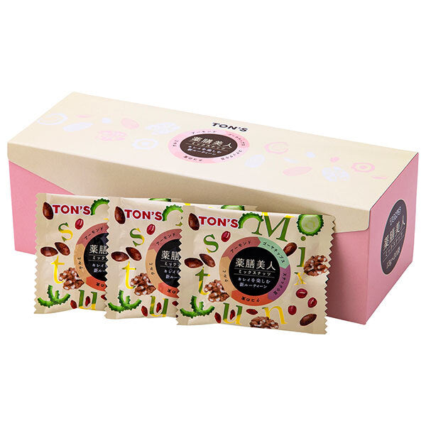 Toyo Nuts Ton Yakuzen Bijin Mixed Nuts 260g (13g x 20 bags) x 1 box [shipped in Japan]