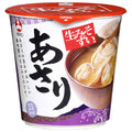 Asahimatsu cup fresh misozui clams 1 serving x 6 pieces [shipped in Japan]