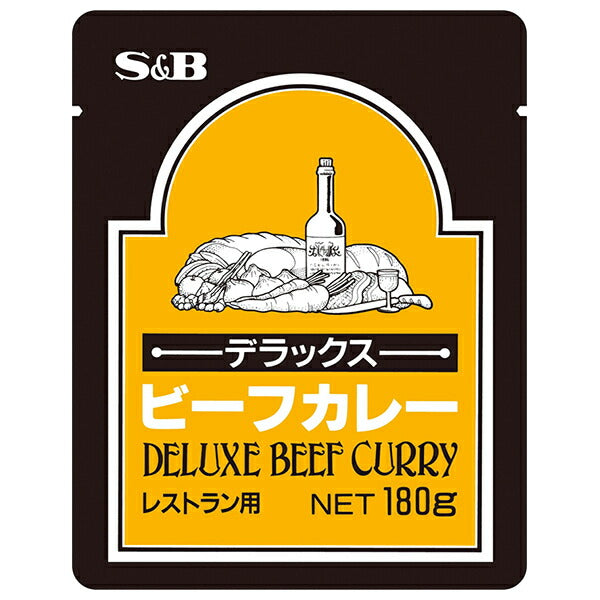 エスビー食品 デラックス ビーフカレー 180g×30個入【日本出荷】