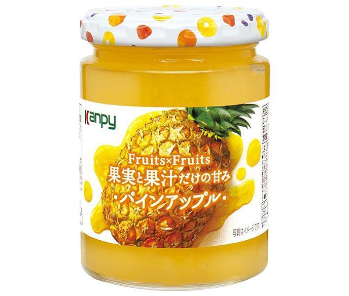 カンピー Fuits×Fruits パインアップル 260g瓶×12個入【日本出荷】