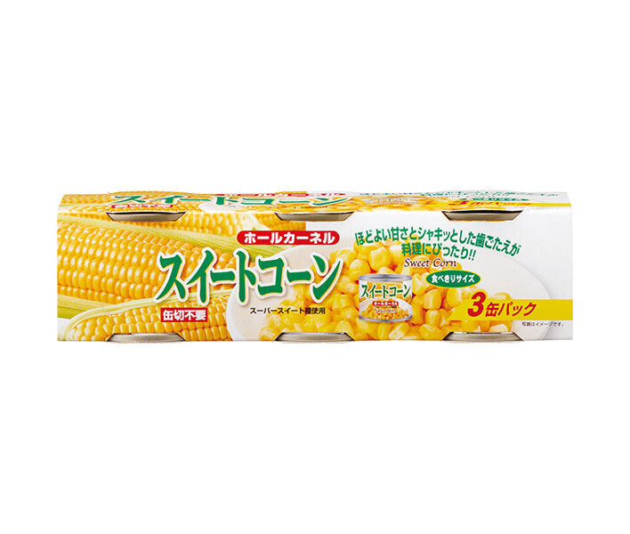 加藤産業 スイートコーン 90g×3缶×12個入【日本出荷】