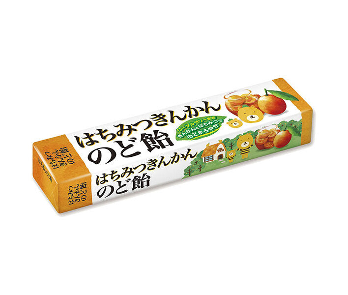 Nobel Seika Honey Kumquat Lozenges Stick Type 10 pieces x 10 pieces [Shipped in Japan]