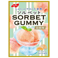 ノーベル製菓 ソルベットグミ 白桃味 50g×6袋入【日本出荷】