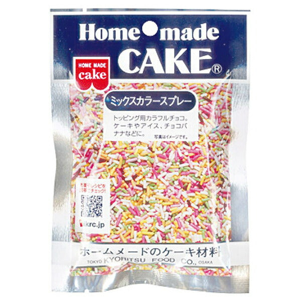 Kyoritsu Foods Mixed Color Spray 50g x 5 bags [shipped in Japan]