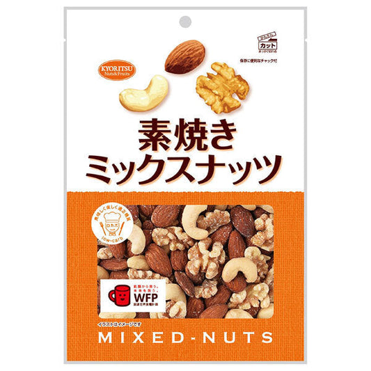 Kyoritsu Foods Unglazed Mixed Nuts Value 180g x 6 bags [Shipped in Japan]