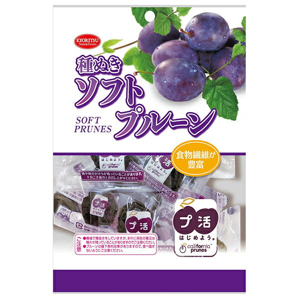 共立食品 ソフト種抜きプルーン ピロ 110g×6袋入【日本出荷】