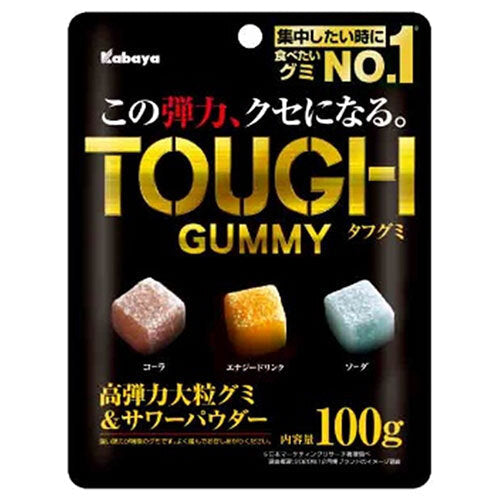 Kabaya Tough Gummy 100g x 6 bags [shipped in Japan]